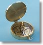 Large Brass Pocket Compass