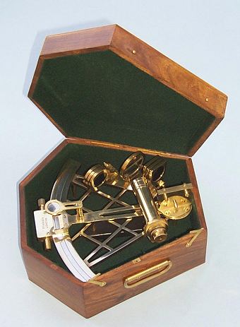 8-inch Sextant in Display and Storage Box