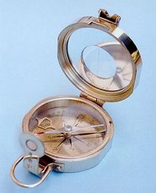 Clinometer Compass with Round Sighting Window