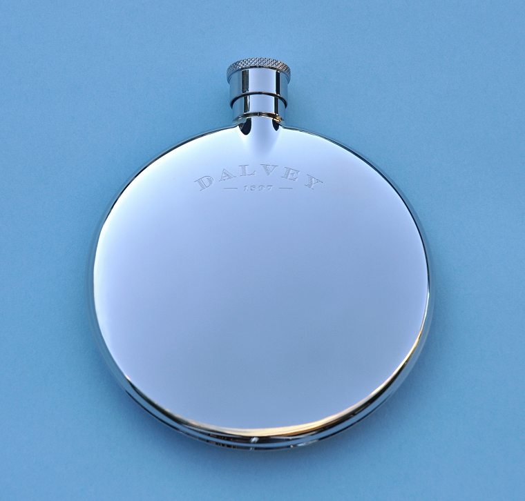Front View of Dalvey Sport Compact Flask