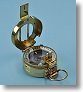 Francis Barker M73 Brass Prismatic Pocket Compass