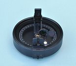 Francis Barker Surveyors and Artillery Prismatic Compass with Sight Down and Mirror Up