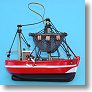 Fishing Trawler Miniature Ships Model and Ornament