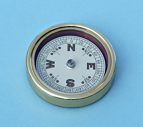 Stanley London Open Face Paperweight Compass