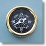 Solid Brass Plain Smooth Pocket Compass