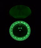 Luminescent Wilderness Scouting Compass in the Dark