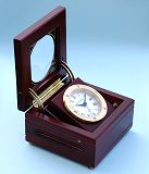 Clock with Lid Open