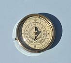 Sundial Compass with Lid Removed