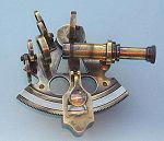 Front of Antique Patina Sextant