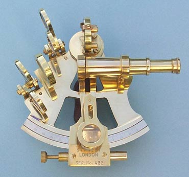 4-inch Brass Sextant