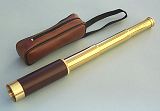 25x30 Leather Sheathed Telescope with Case