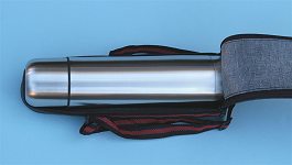 Thermal Bottle with Leatherette Pouch